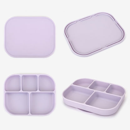 Dailylike Bonbon Silicone Grip Plate with Lid Set
