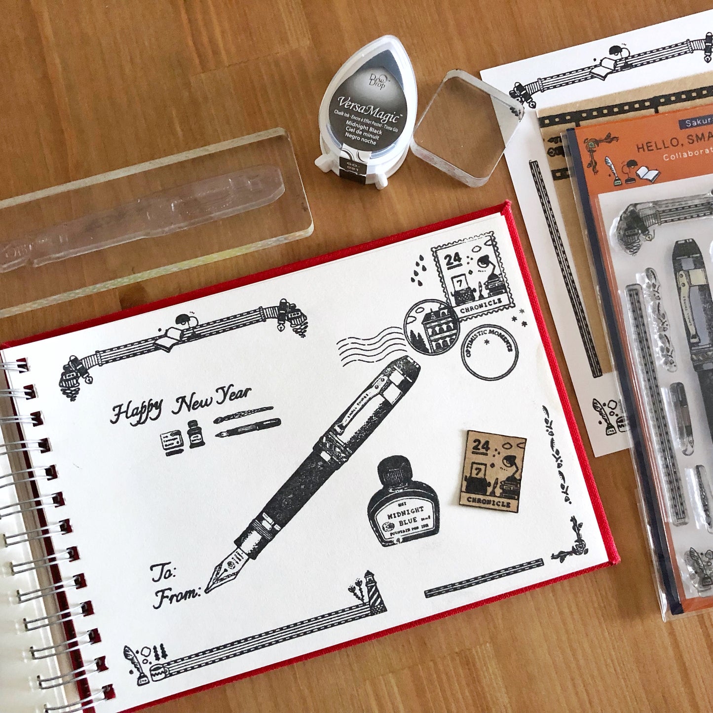 Sakuralala x Hello Small Things! Clear Stamps - Chronicle