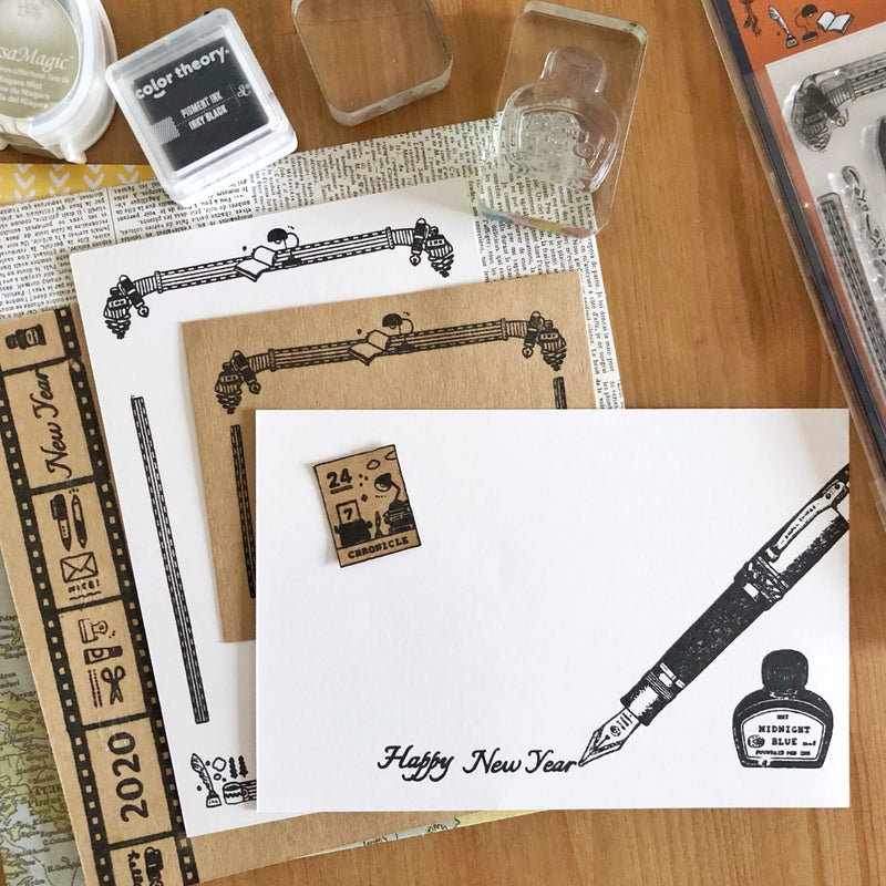 Sakuralala x Hello Small Things! Clear Stamps - Chronicle