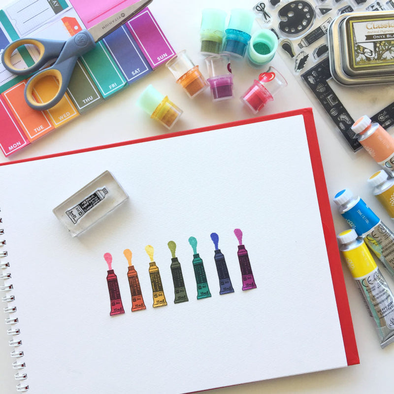 Sakuralala x Hello Small Things! Clear Stamps - Colour Canvas
