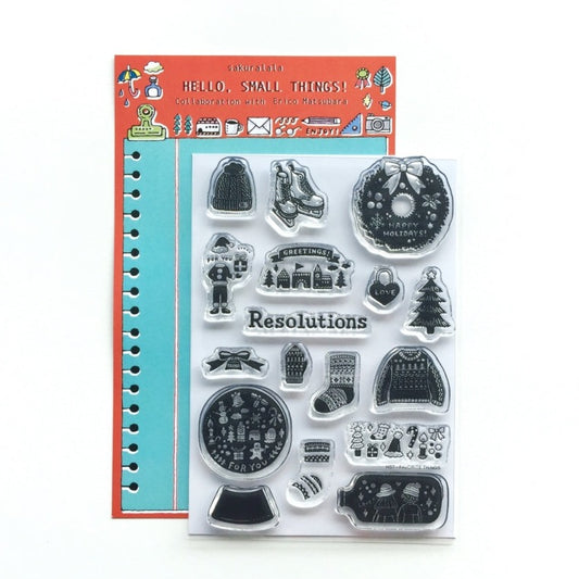 Sakuralala x Hello Small Things! Clear Stamps - Favourite Things