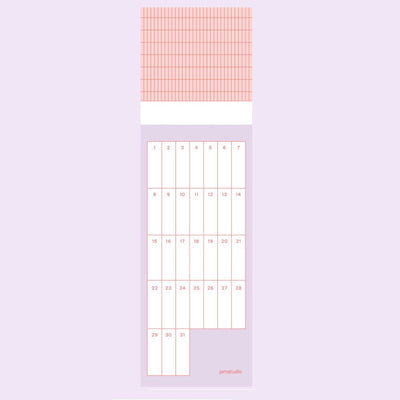 Jam Studio Goal Tracker Notepad