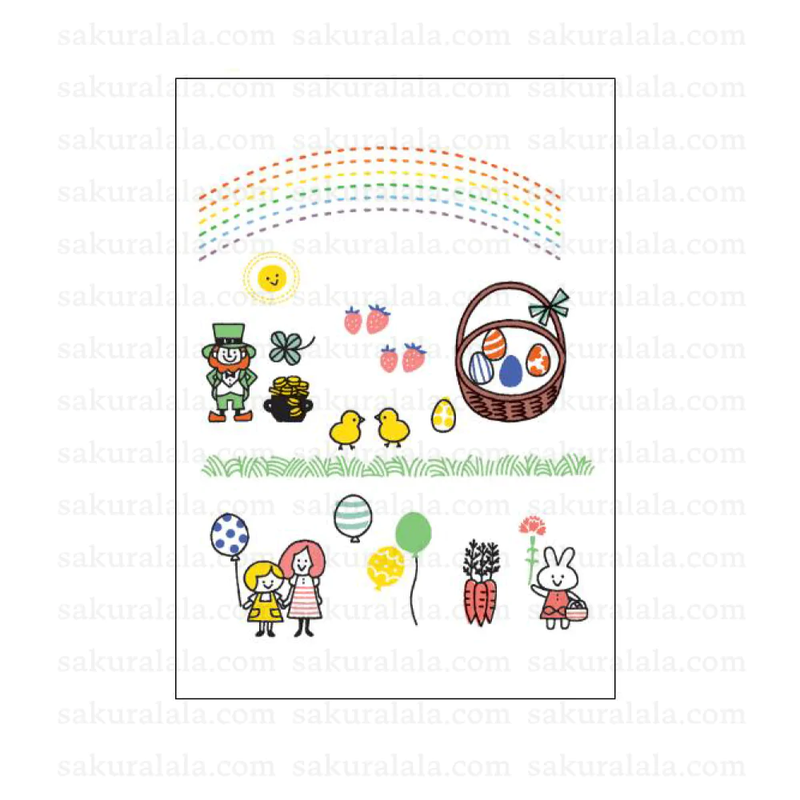 Sakuralala x Igloo*Dining* 365™ Clear Stamps - Haru