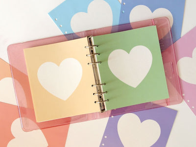 Jam Studio A6 Wide Deco Refill - 03 Pastel Heart