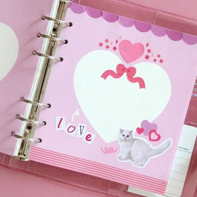 Jam Studio A6 Wide Deco Refill - 03 Pastel Heart