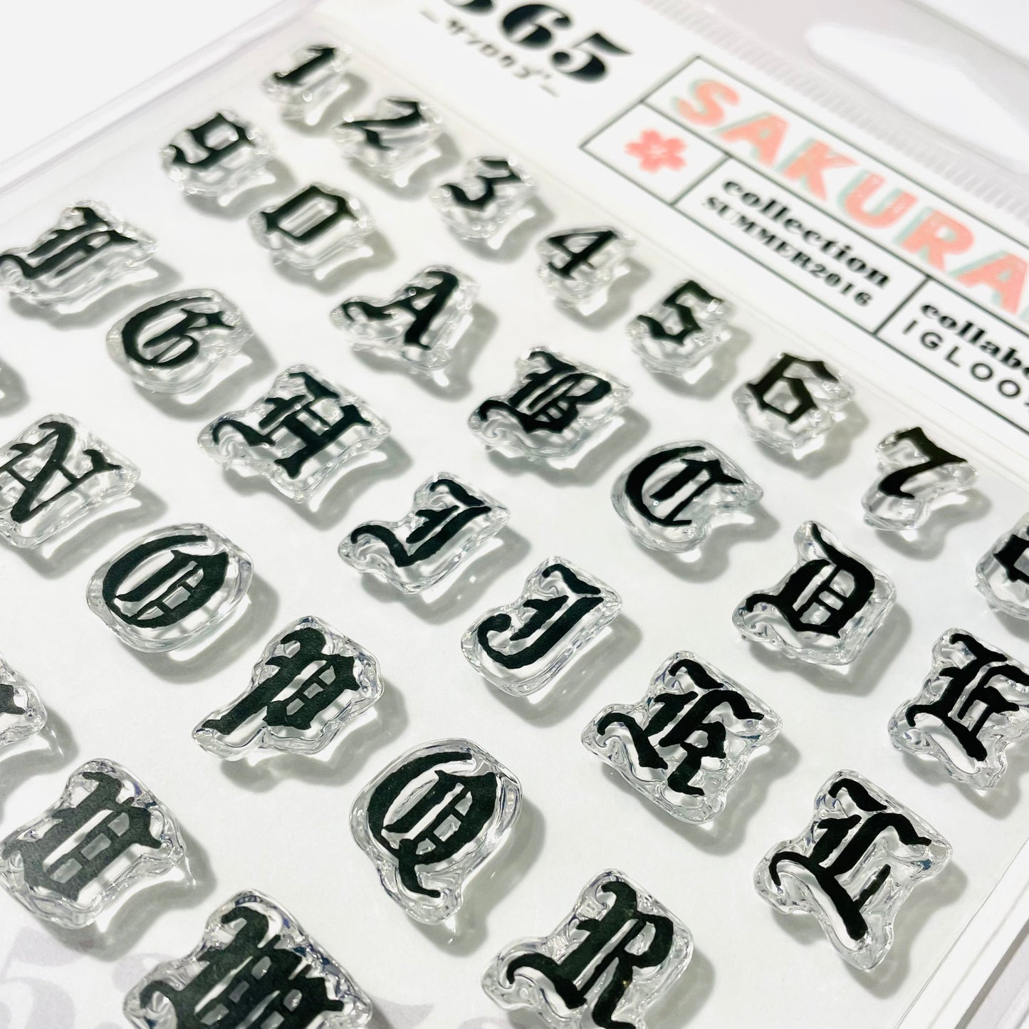 Sakuralala x Igloo*Dining* 365™ Clear Stamps - Old English