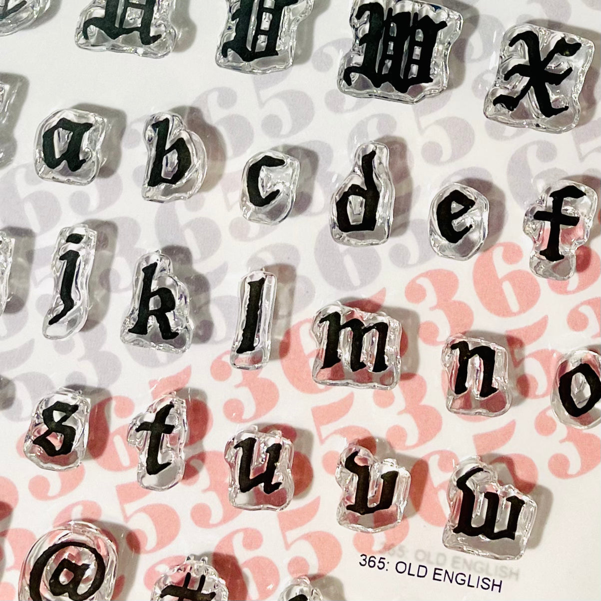 Sakuralala x Igloo*Dining* 365™ Clear Stamps - Old English