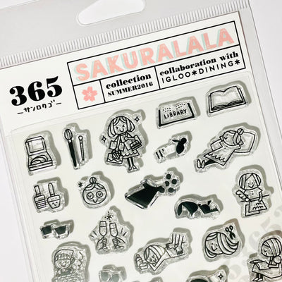 Sakuralala x Igloo*Dining* 365™ Clear Stamps - Me Time