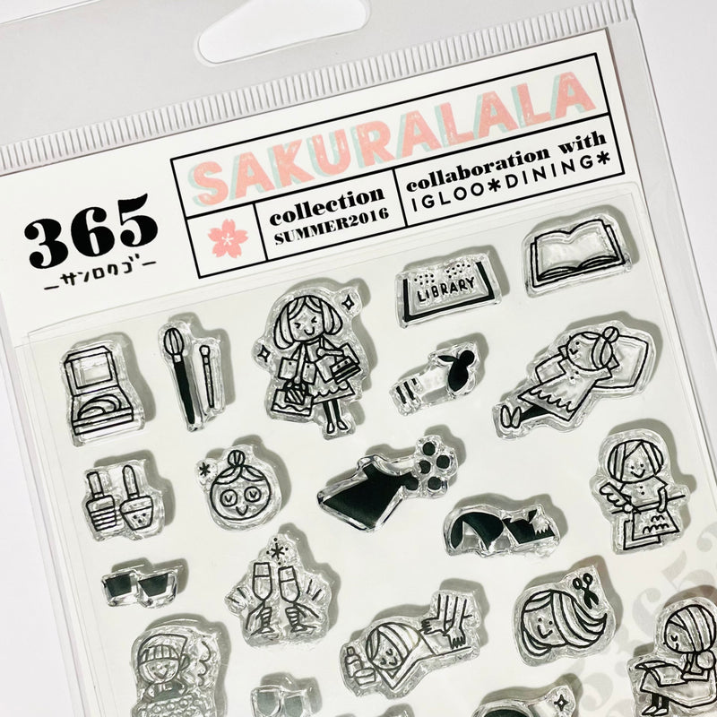 Sakuralala x Igloo*Dining* 365™ Clear Stamps - Me Time