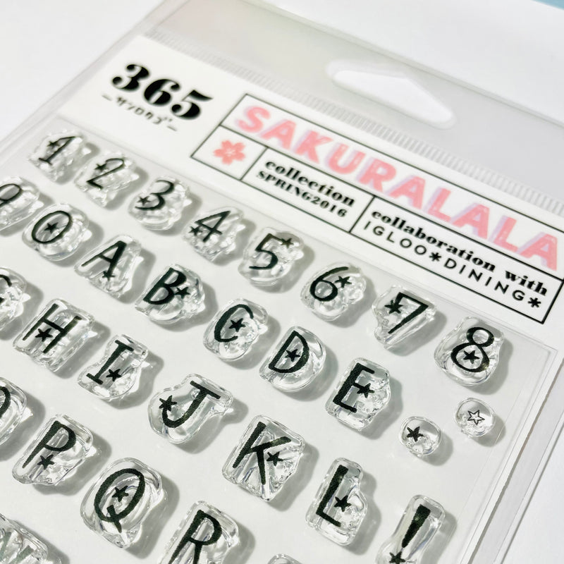 Sakuralala x Igloo*Dining* 365™ Clear Stamps - Kira Kira