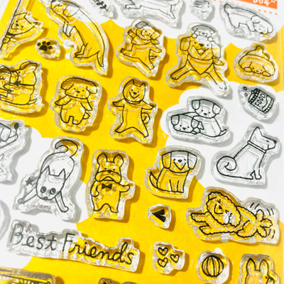Sakuralala x Igloo*Dining* 365™ Clear Stamps - Friends-Dog