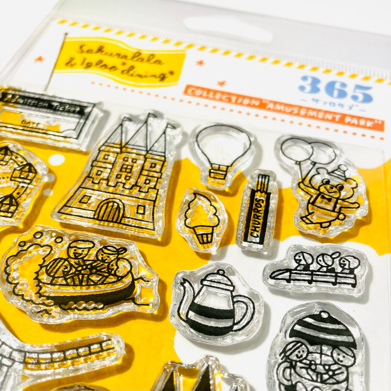 Sakuralala x Igloo*Dining* 365™ Clear Stamps - Amusement Park