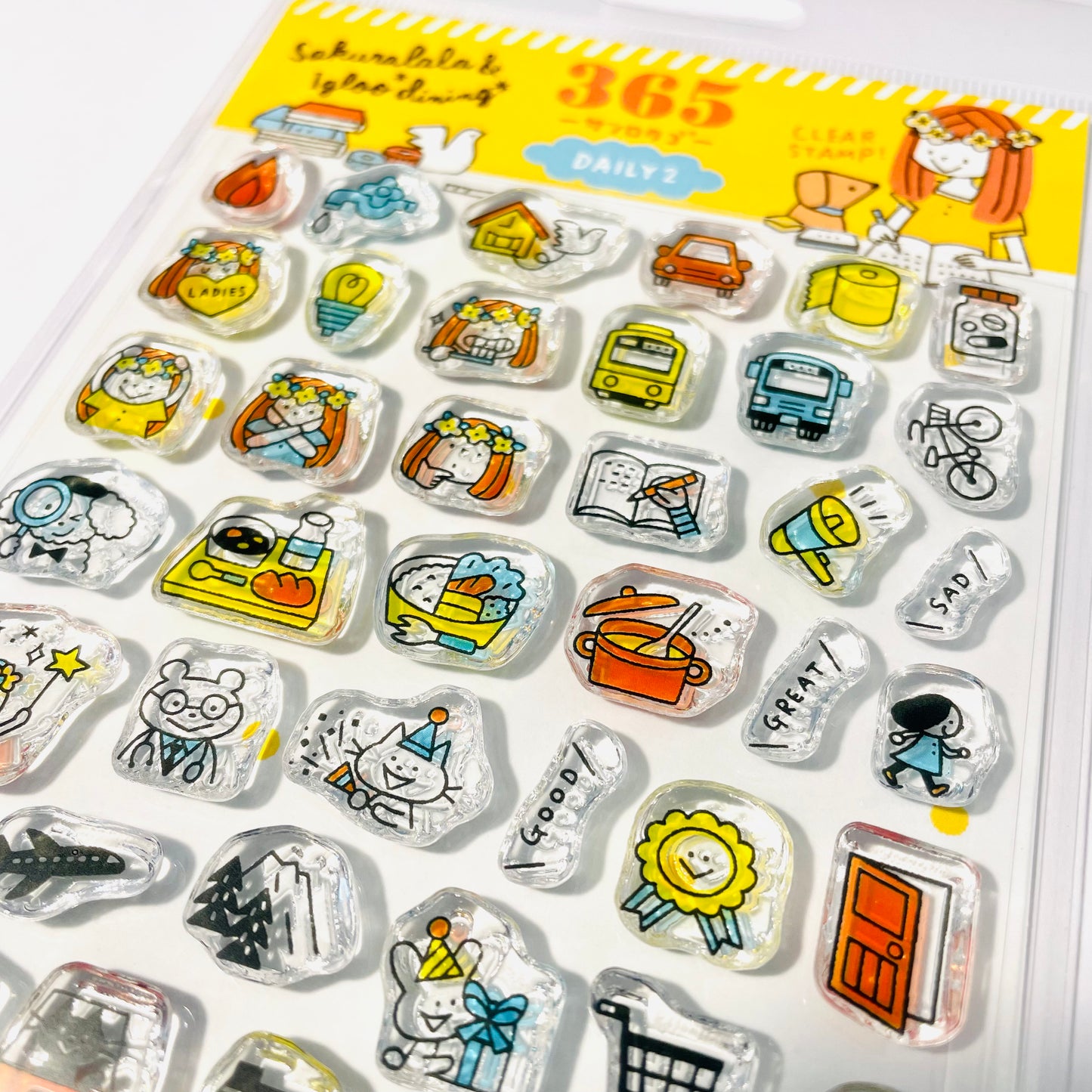 Sakuralala x Igloo*Dining* 365™ Clear Stamps - Daily 2