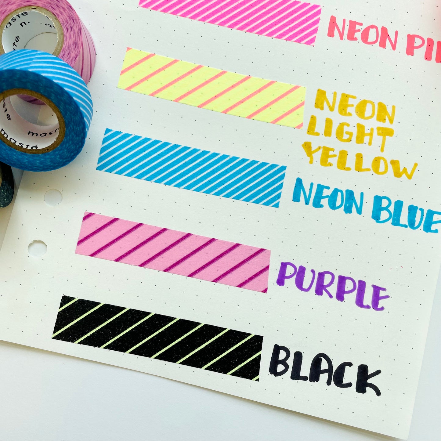Mark's Masté Basic Pattern Masking Tape - Stripes