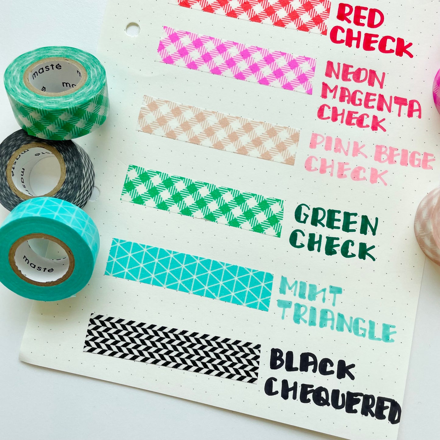 Mark's Masté Basic Pattern Masking Tape - Patterns
