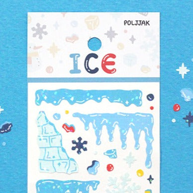 Appree Poljjak Frame Sticker - Ice