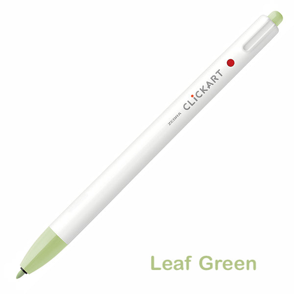 Zebra CLiCKART Retractable Markers - Green Series