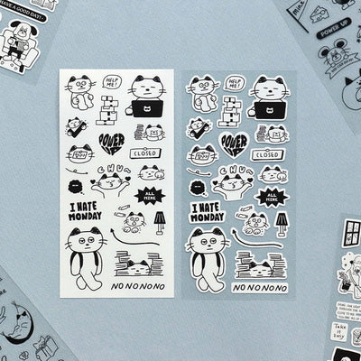 Iconic Line Drawing Stickers
