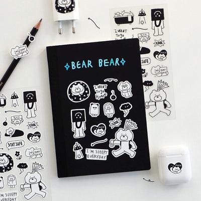 Iconic Line Drawing Stickers