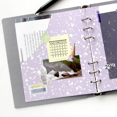 Jam Studio A6 Wide Design Refill - Marble