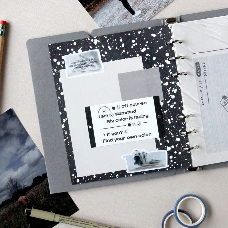 Jam Studio A6 Wide Design Refill - Marble