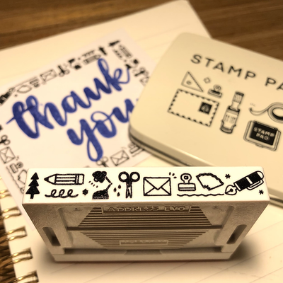 Sanby x Eric Hello Small Things! Matching Stamp - Stationery