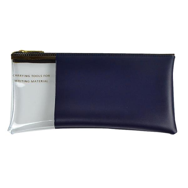 L'absurde Unravel's Pencil Case - Fenster Navy