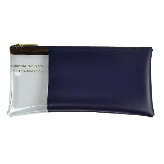L'absurde Unravel's Pencil Case - Fenster Navy