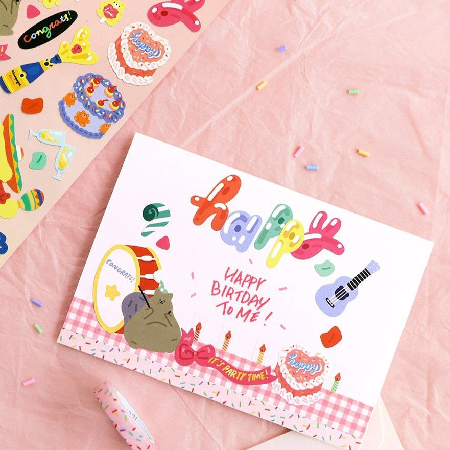 Iconic Merry Removable Stickers
