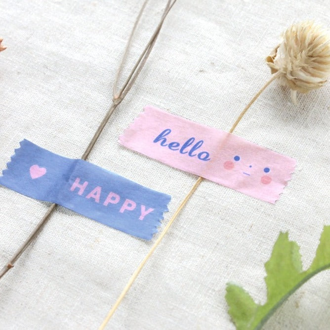 Iconic Message Masking Tapes