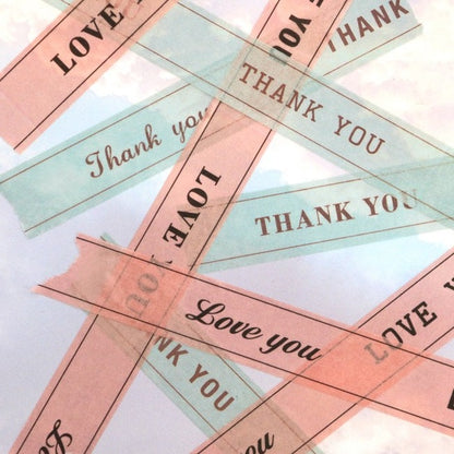 Iconic Message Masking Tapes