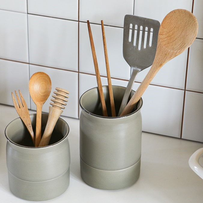 Dailylike Milky Cutlery Holder Set