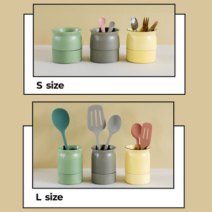 Dailylike Milky Cutlery Holder Set