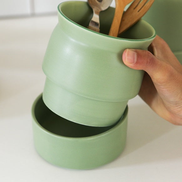 Dailylike Milky Cutlery Holder Set