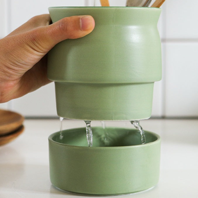 Dailylike Milky Cutlery Holder Set