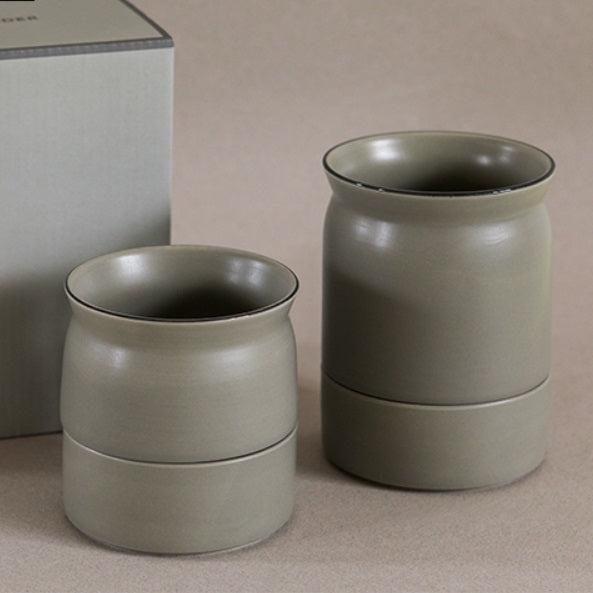 Dailylike Milky Cutlery Holder Set