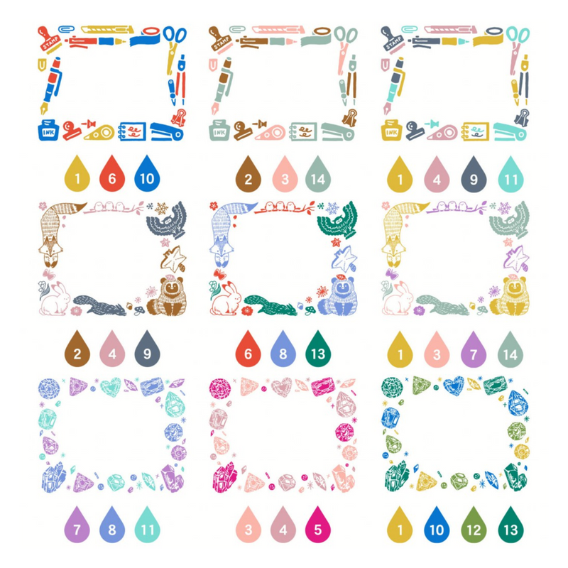 Kodomo No Kao Konoiro Stamp - Stationery