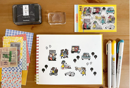 Sakuralala x Igloo*Dining* 365™ Clear Stamps - My Day 2