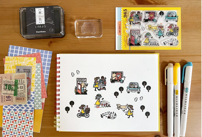 Sakuralala x Igloo*Dining* 365™ Clear Stamps - My Day 2