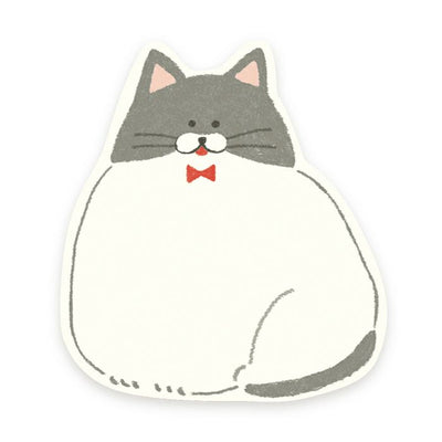 Furukawa Paper Works My Life Collection Sticky Note - Cat