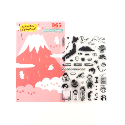Sakuralala x Igloo*Dining* 365™ Clear Stamps - Nippon
