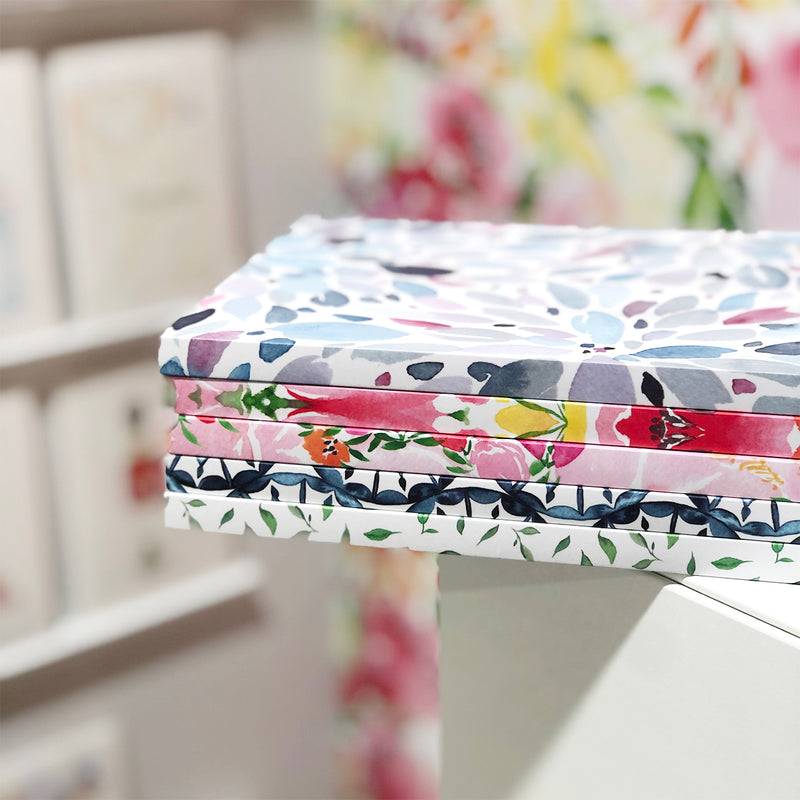 Ellen Walsh Designs A5 Lined Notebook - Falling Leaves