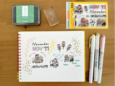 Sakuralala x Igloo*Dining* 365™ Clear Stamps - November