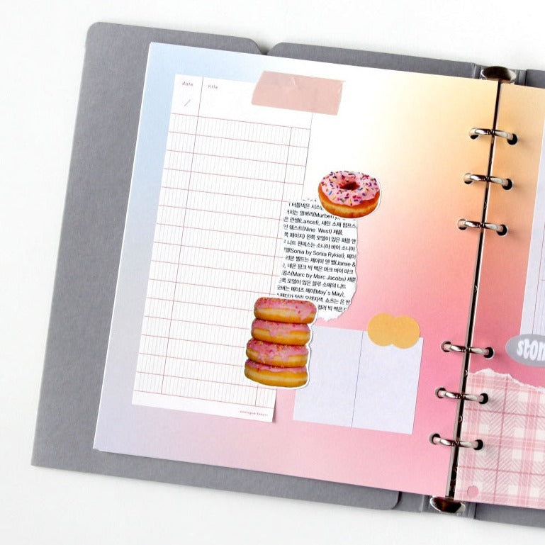 Jam Studio A6 Wide Design Refill - Objet