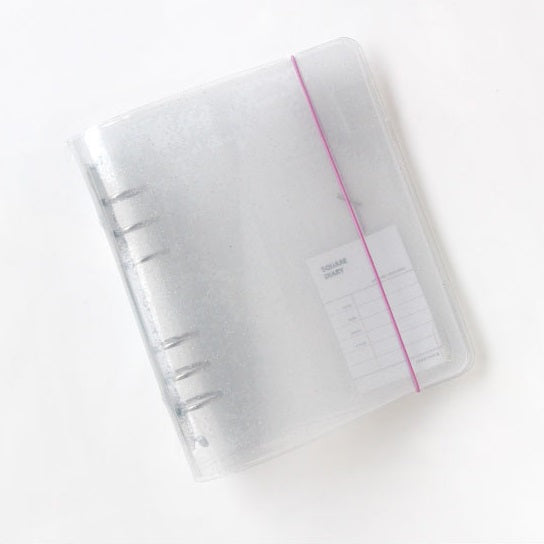 Jam Studio A6 Wide Square Diary PVC Cover
