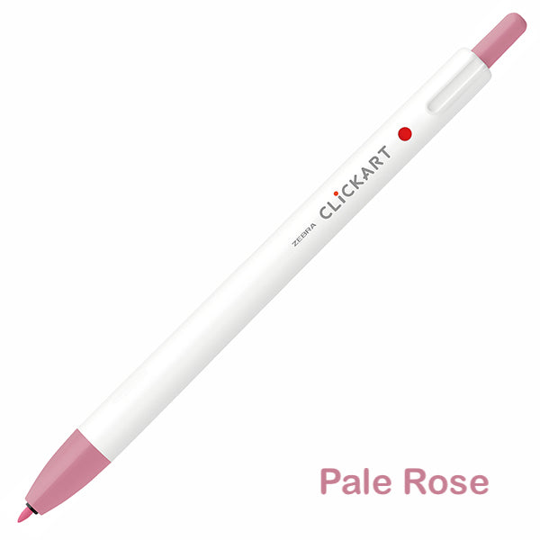 Zebra CLiCKART Retractable Markers - Red and Pink Series