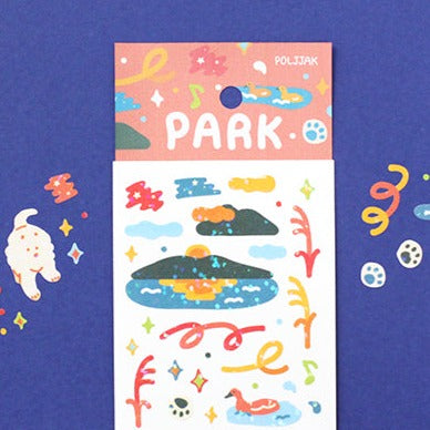 Appree Poljjak Scene Sticker - Park