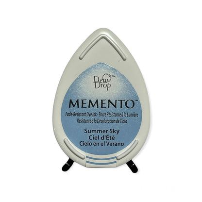 Tsukineko Memento Dew Drop Ink Pad - Blue Series