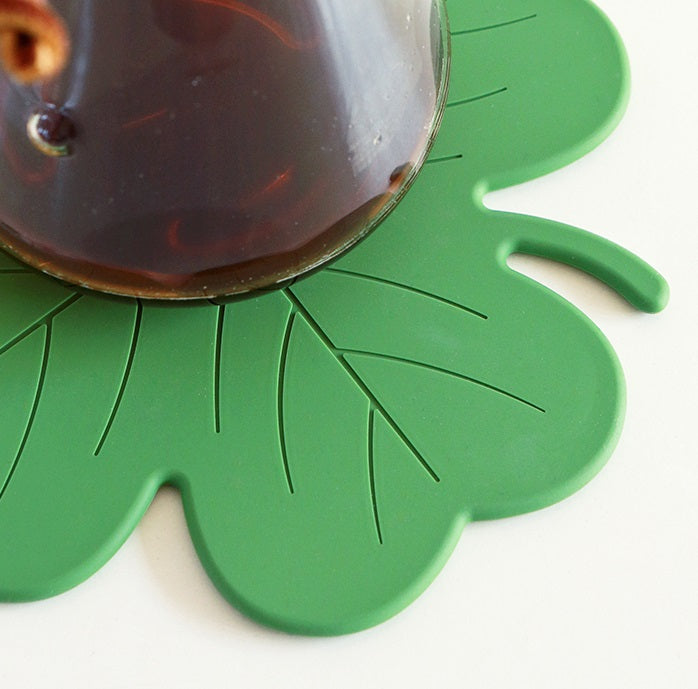 Dailylike Bonbon Silicone Trivet - Four Leaf Clover