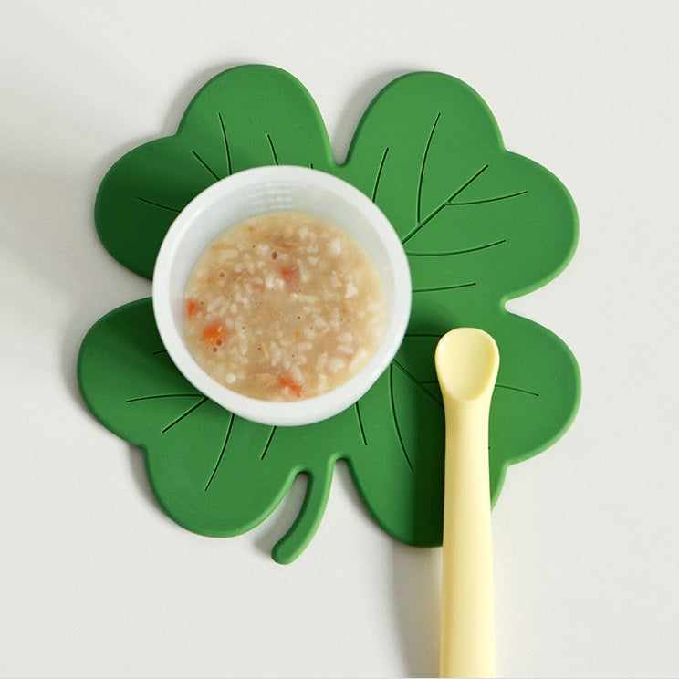 Dailylike Bonbon Silicone Trivet - Four Leaf Clover